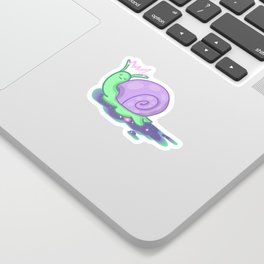 Cosmic Snail Sticker