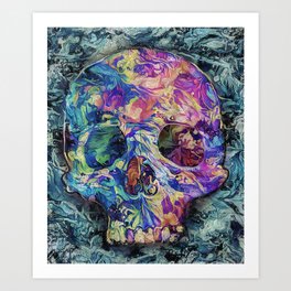 The Other Skull Art Print