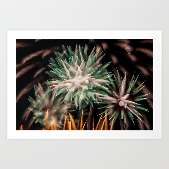 Fireworks - Philippines 16 Art Print