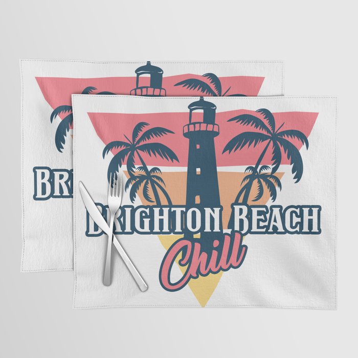 Brighton Beach chill Placemat