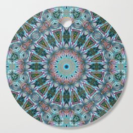 MANDALA ABSTRACT LILY ELODIE Cutting Board