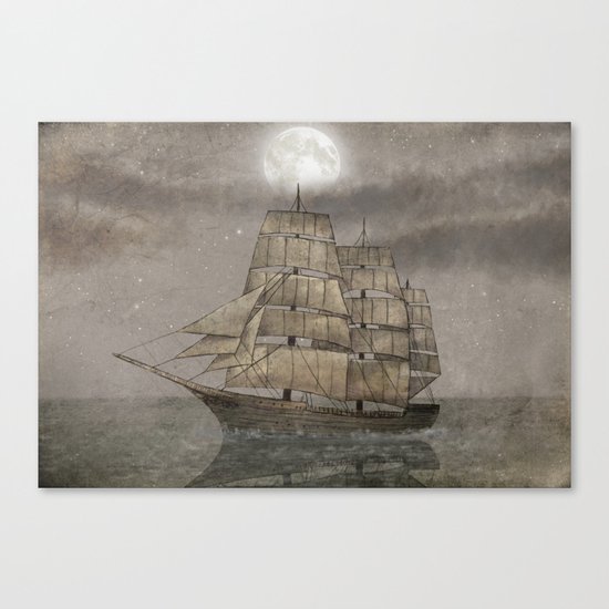 Night Journey Canvas Print