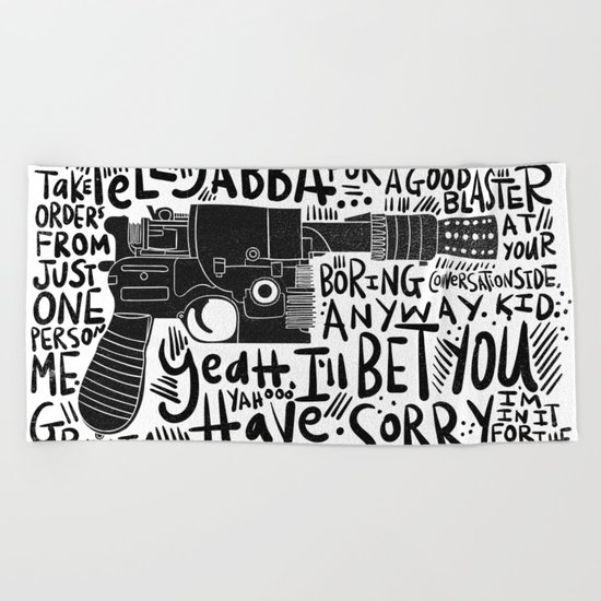 GOOD BLASTER Beach Towel