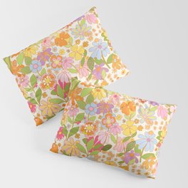 Details about   S4Sassy Floral Print Cotton Poplin 2 Pcs Peach Rectangle Pillow Sham 