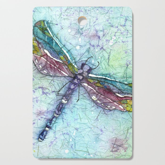 "Dragonflies Are Magical" Cutting Board
