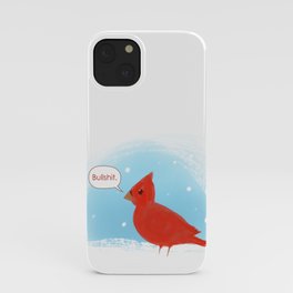 Winter Cardinal iPhone Case