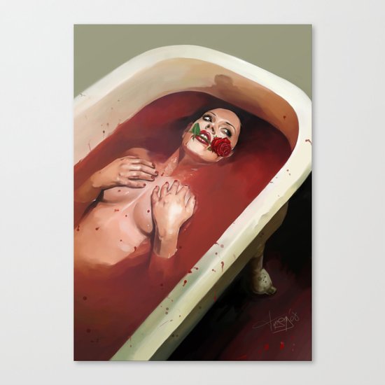 Evil Canvas Print