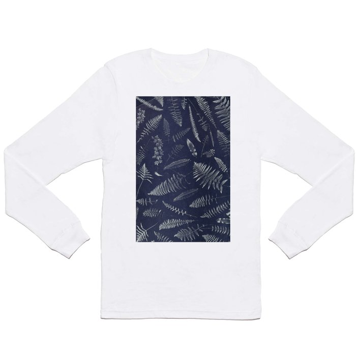 Botanical Fern Long Sleeve T Shirt