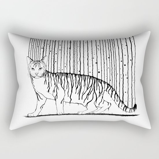 Inkcat5 Rectangular Pillow