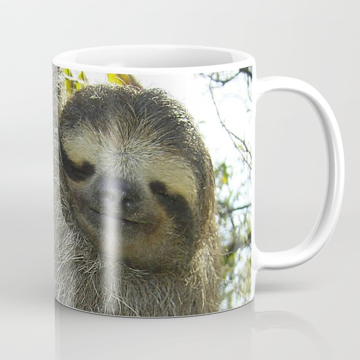Smiling Sloth Coffee Mug