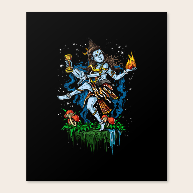 Lord Shiva Dancing Nataraja Hindu God Canvas Print By Teecave