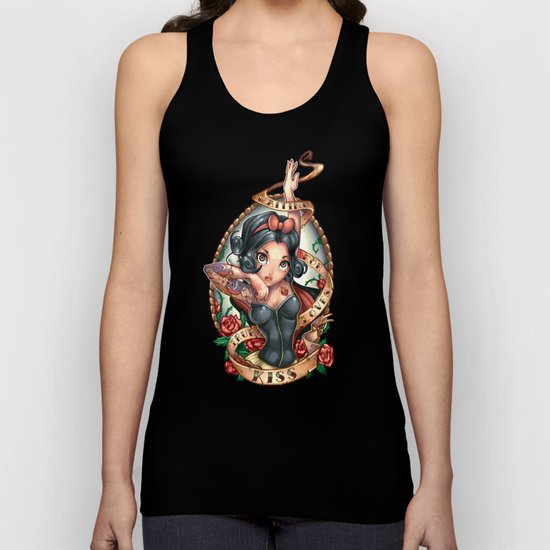 Waiting For Loves True Kiss Unisex Tank Top