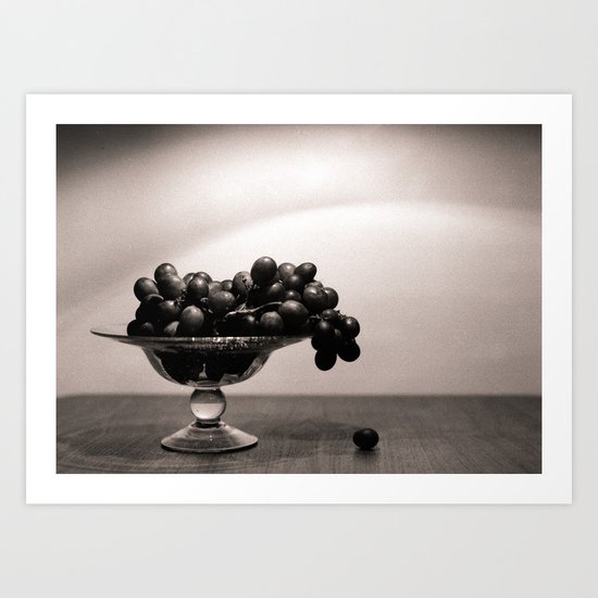 Graped, left to die Art Print
