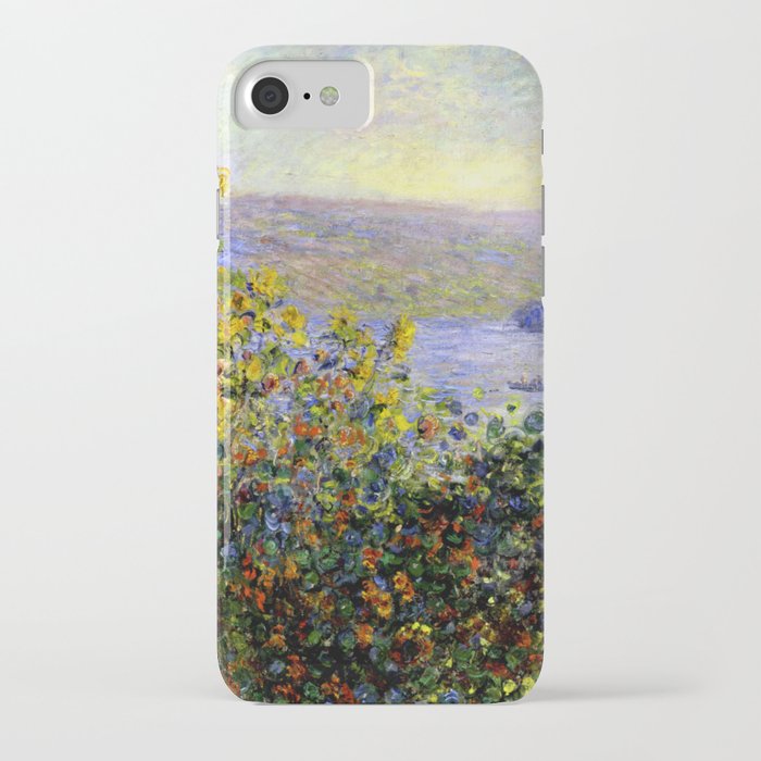 Monet: Flower Beds At Vetheuil iPhone Case