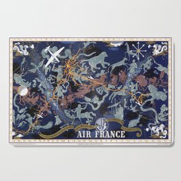 1939 Air France Celestial Poster Cutting Board