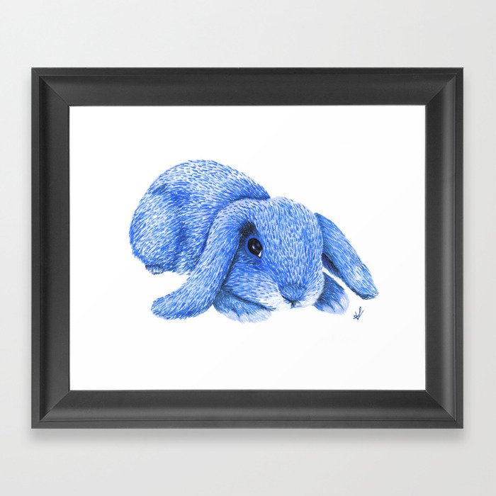 Bunny Framed Art Print