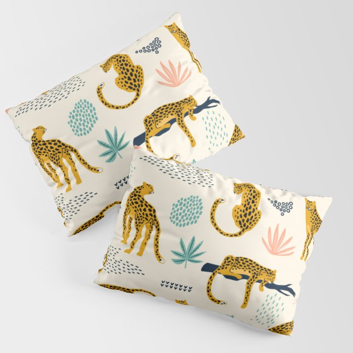 Wild Leopards Pillow Sham