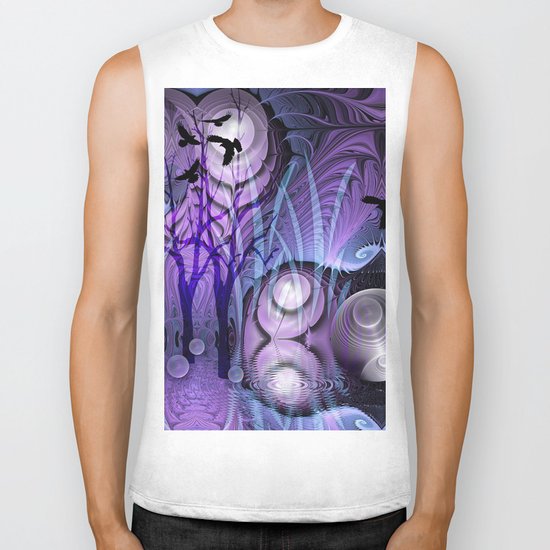 Magical Swamp Biker Tank