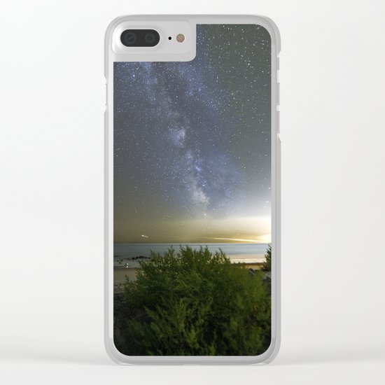 Milkyway at Pebble Beach Clear iPhone Case