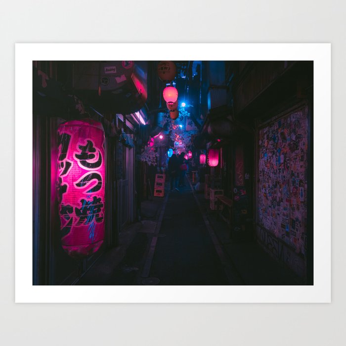 Shinjuku Alley Art Print