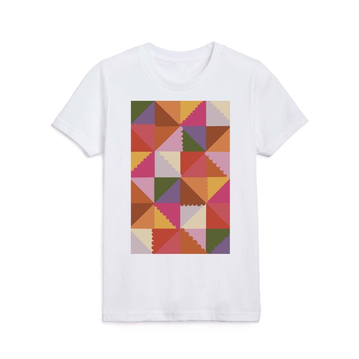 Pink triangles Kids T Shirt