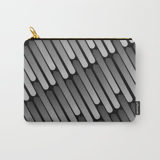 Raining Silver Carry-All Pouch