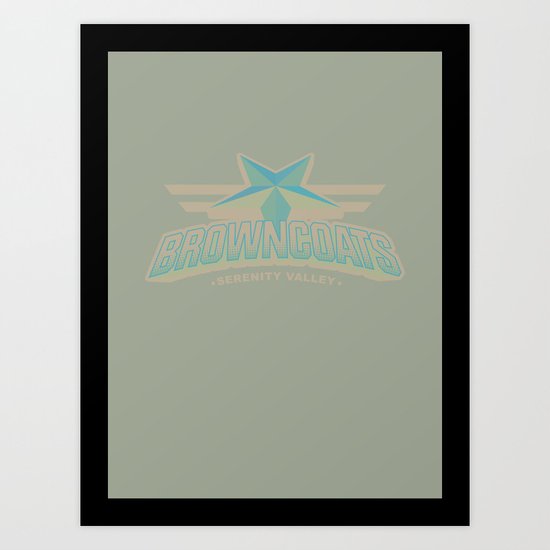 Browncoats Art Print