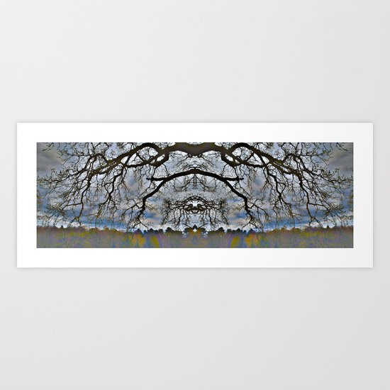 Treeflection VII Art Print