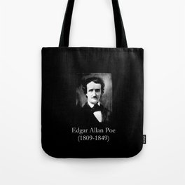 Portrait of Edgar Allan Poe Tote Bag