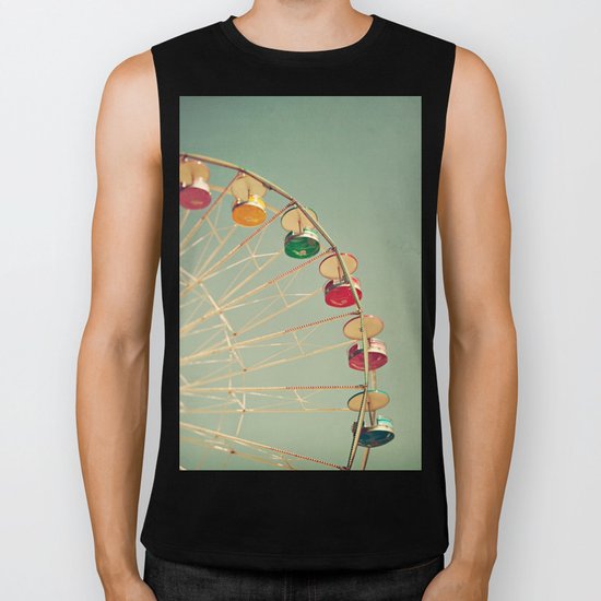Color Wheel Biker Tank
