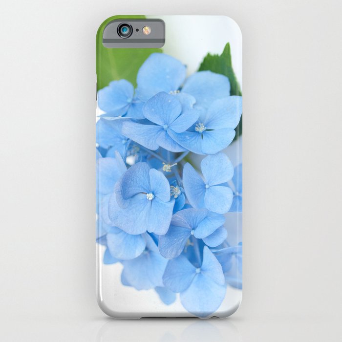 Blue Hydrangeas #1 #decor #art #society6 iPhone Case