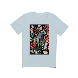 Whale shark T Shirt | Watercolor, Ocean, Shell, Reef, Sea, Whaleshark, Shark, Painting, Seashell, Underwater 