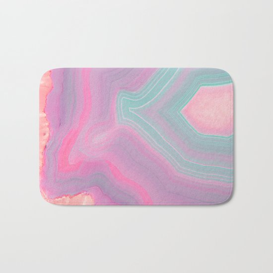 Agate Summer Texture Bath Mat