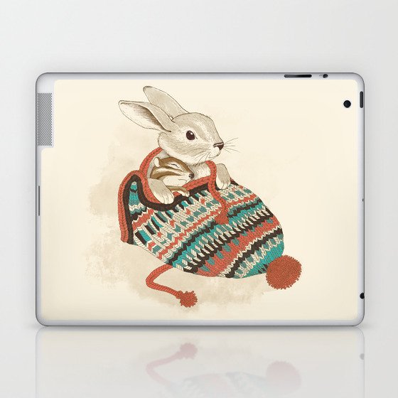 cozy chipmunk Laptop & iPad Skin