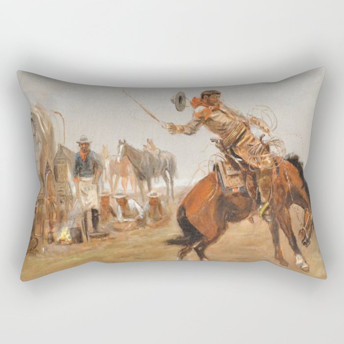 Vintage western throw pillows sale