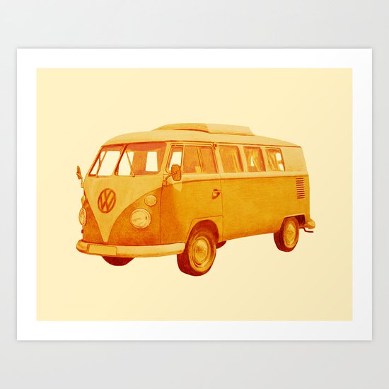 Summer Ride Art Print