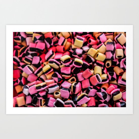 French Licorice Art Print