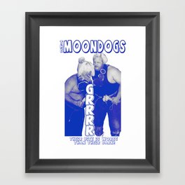 Legendary Memphis Tag Team - The Moondogs Framed Art Print