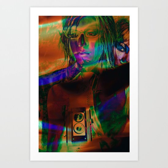 Camera Art Print