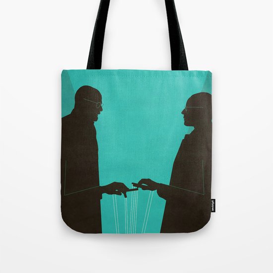 Face Off Tote Bag