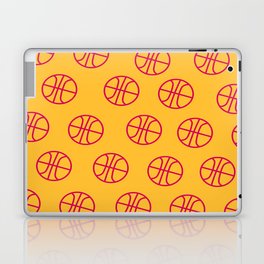 Basketball in orange graphic design Laptop & iPad Skin