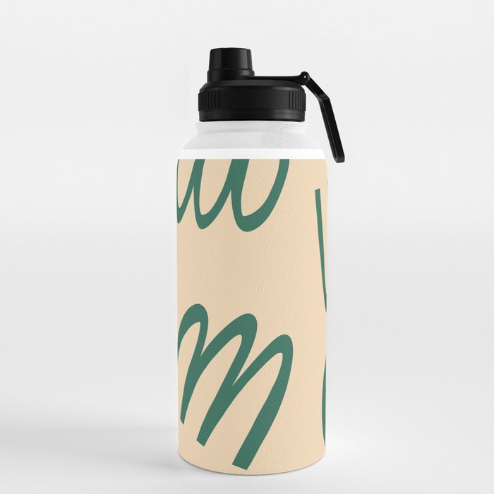 Nice things -green Water Bottle by Bonne nouvelle design