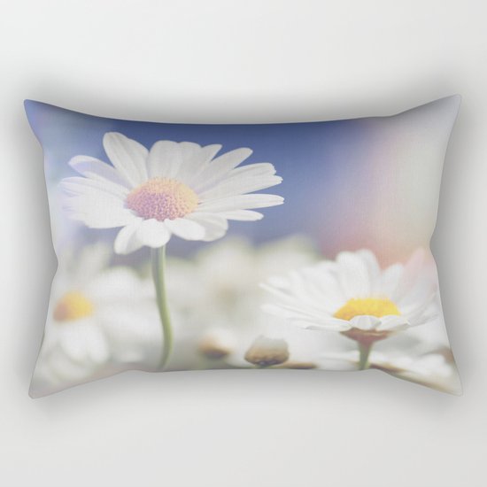 Meadow of daisies Rectangular Pillow