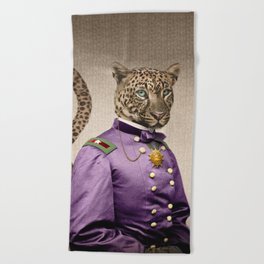 Grand Viceroy Leopold Leopard Beach Towel