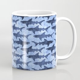 Blue Ocean Shark Coffee Mug