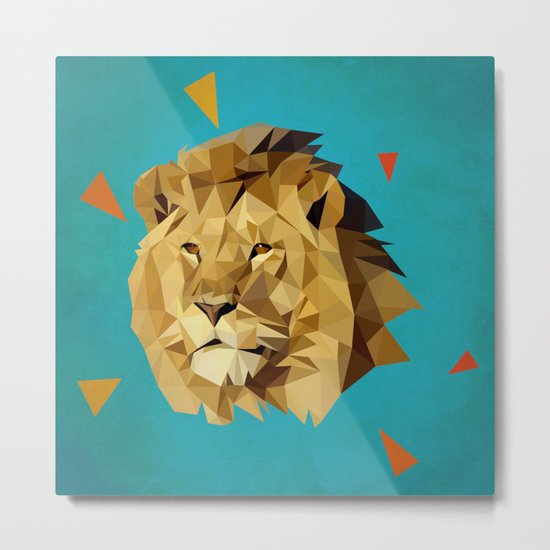 lion Metal Print