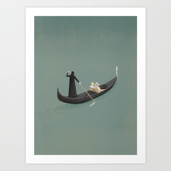 Death in Venice- Thomas Mann Art Print