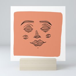 Lined Beauty Mini Art Print