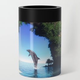Dolphin in a hidden cave Can Cooler