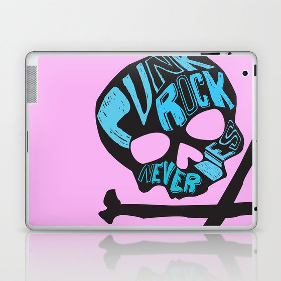 Punk Rock Never Dies Laptop & iPad Skin